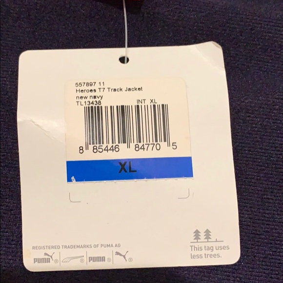 PUMA HEROES T7 TRACK JACKET - Picture 6 of 7